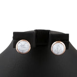Women's Fancy Locket Set - Golden - White - test-store-for-chase-value