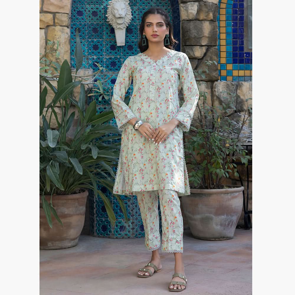 Identic Separates Printed Lawn 2Pcs Unstitched Suit V-1 - 7, Women, 2Pcs Shalwar Suit, Regalia Textiles, Chase Value