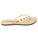 Girls Slippers J-528-A - Golden, Kids, Girls Slippers, Chase Value, Chase Value