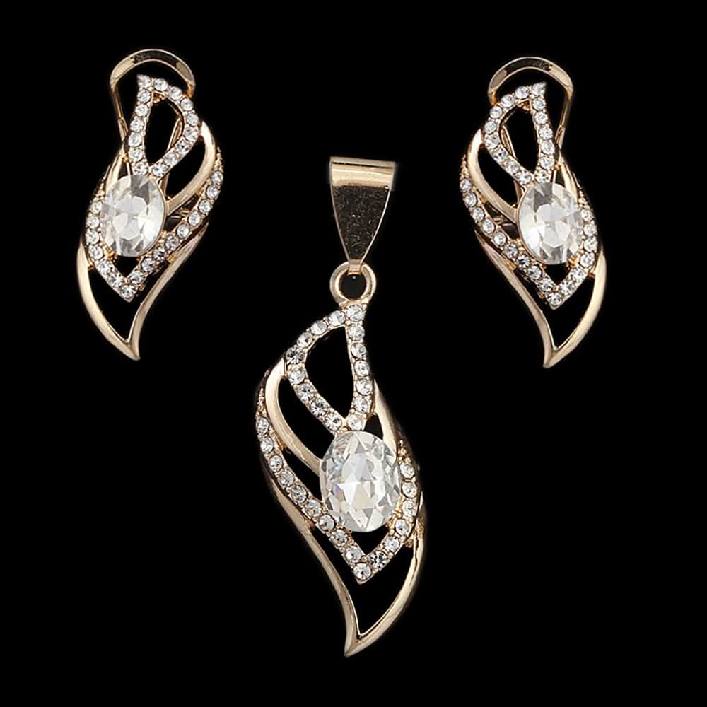 Women's Fancy Locket Set - Golden, Women, Chains & Lockets, Chase Value, Chase Value