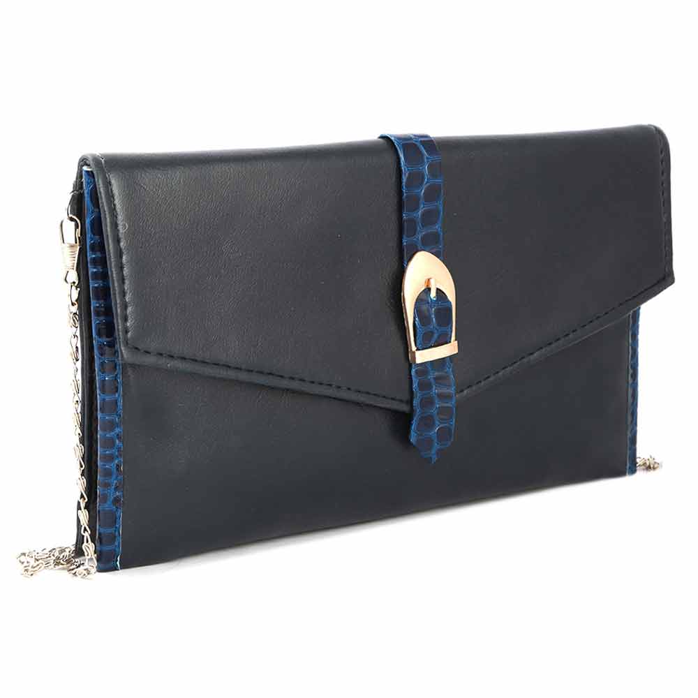 Women's Clutch (K-2065) - Navy Blue, Women, Clutches, Chase Value, Chase Value