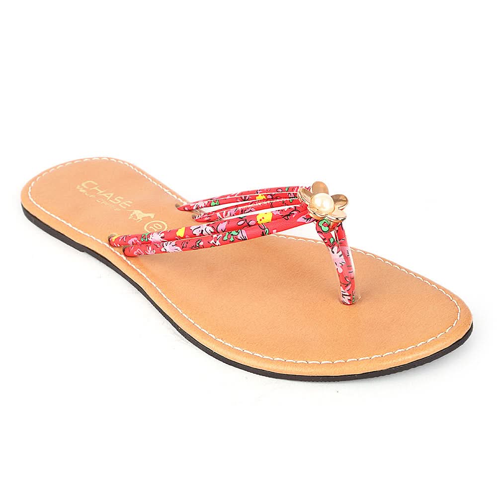 Women's Slipper (KL-035) - Red - test-store-for-chase-value