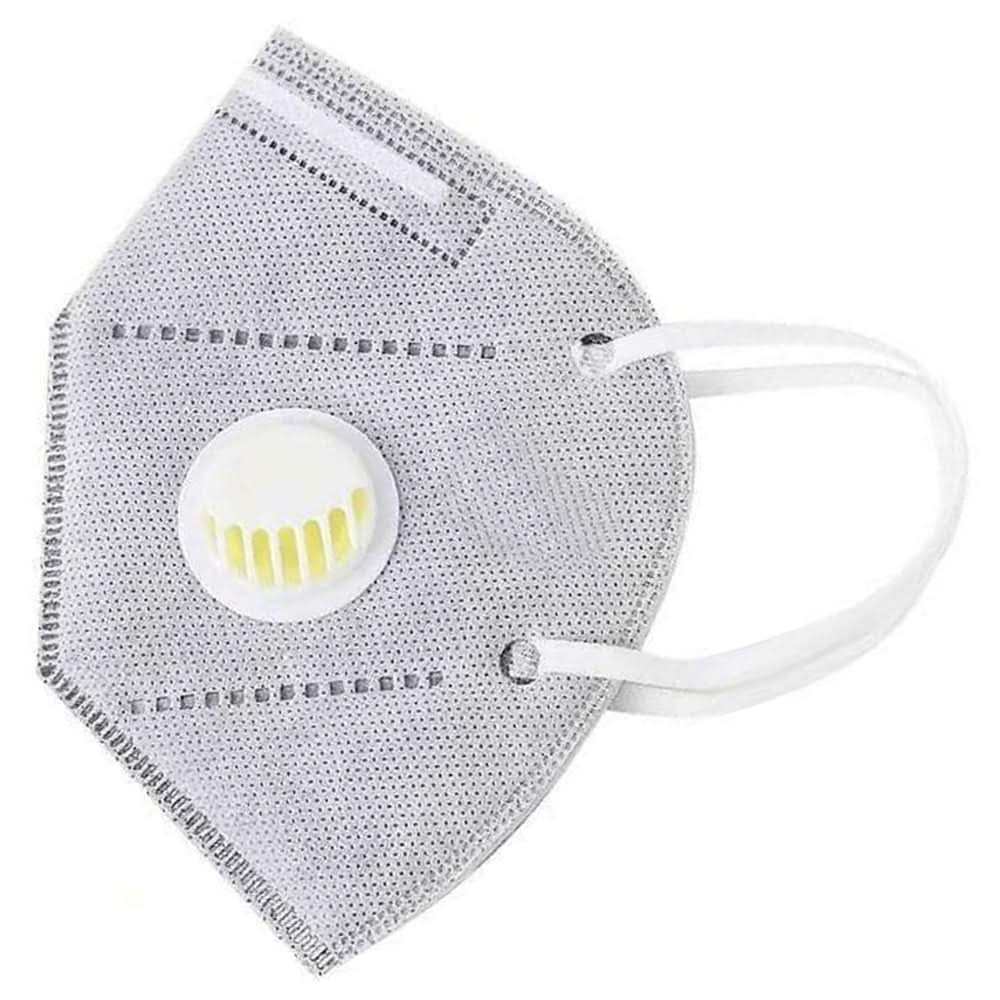 KN95 Mask With Filter - Grey, Women, Face Mask, Men, Face Mask, Beauty & Personal Care, Health & Hygiene, Chase Value, Chase Value