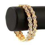Women's Bangle- Golden, Women, Bangles & Bracelets, Chase Value, Chase Value