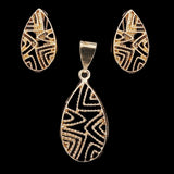Women's Fancy Locket Set - Golden, Women, Chains & Lockets, Chase Value, Chase Value