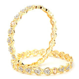 Women's Bangle- Golden, Women, Bangles & Bracelets, Chase Value, Chase Value