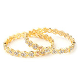 Women's Bangle- Golden, Women, Bangles & Bracelets, Chase Value, Chase Value