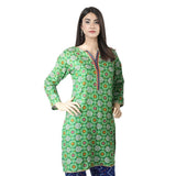 Mahnoor Printed Un-Stitched 1pcs Cotton Kurti - 15, Women, Unstitched Kurti, United Textiles, Chase Value