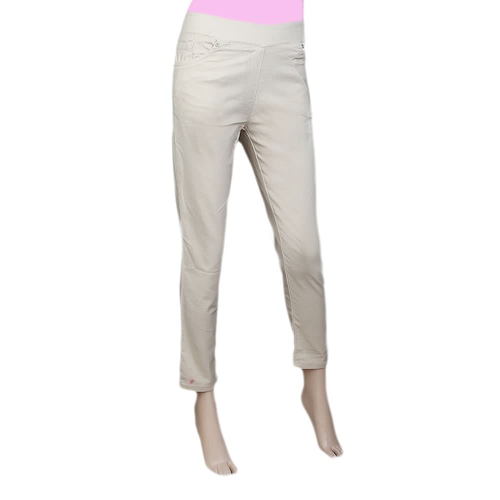 Women's Jegging - Beige, Women, Pants & Tights, Chase Value, Chase Value