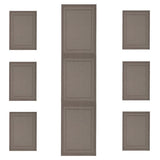 Table Mat with Runner - 7Pcs - Light Brown, Home & Lifestyle, Mats, Chase Value, Chase Value