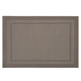 Table Mat with Runner - 7Pcs - Light Brown, Home & Lifestyle, Mats, Chase Value, Chase Value