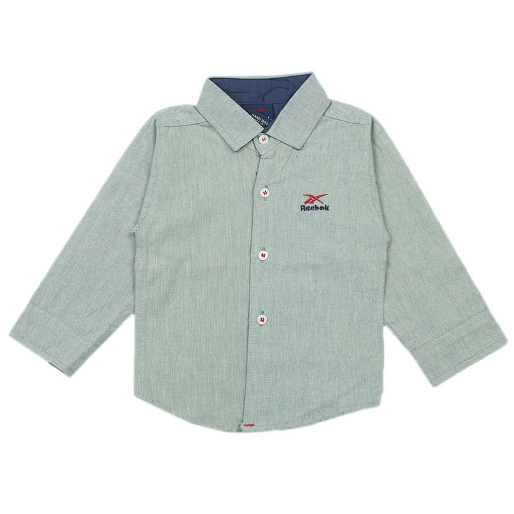 Boys Full Sleeves Casual Shirt - Light Green, Boys Shirts, Chase Value, Chase Value