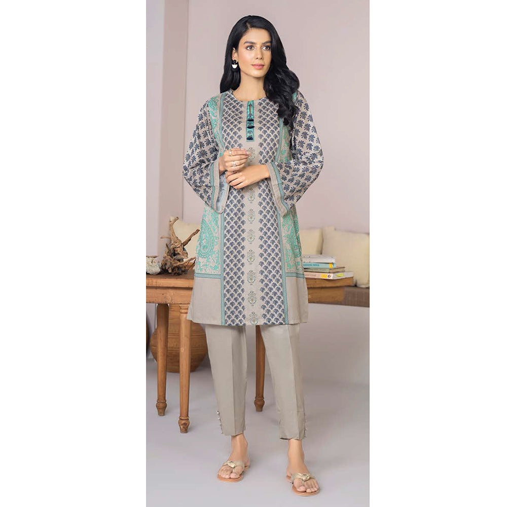 LimeLight Summer 2Pcs Unstitched Suit - Beige, Women, 2Pcs Shalwar Suit, Limelight, Chase Value