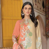 LimeLight Summer 3Pcs Unstitched Suit - Peach, Women, 3Pcs Shalwar Suit, Limelight, Chase Value