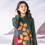 LimeLight Summer 1Pcs Unstitched Kurti - Green, Women, Unstitched Kurti, Limelight, Chase Value