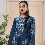 LimeLight Summer 1Pcs Unstitched Kurti - Blue, Women, Unstitched Kurti, Limelight, Chase Value