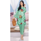 LimeLight Summer 1Pcs Unstitched Kurti - Aqua, Women, Unstitched Kurti, Limelight, Chase Value
