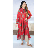 LimeLight Summer 1Pcs Unstitched Kurti - Red, Women, Unstitched Kurti, Limelight, Chase Value
