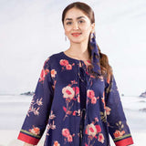 LimeLight Summer 1Pcs Unstitched Kurti - Purple, Women, Unstitched Kurti, Limelight, Chase Value