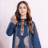 LimeLight Summer 1Pcs Unstitched Kurti - Blue, Women, Unstitched Kurti, Limelight, Chase Value