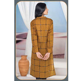 LimeLight Summer 1Pcs Unstitched Kurti - Mustard, Women, Unstitched Kurti, Limelight, Chase Value