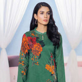 LimeLight Summer 1Pcs Unstitched Kurti - Dark Green, Women, Unstitched Kurti, Limelight, Chase Value