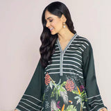 LimeLight Summer 1Pcs Unstitched Kurti - Teal, Women, Unstitched Kurti, Limelight, Chase Value