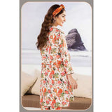 LimeLight Summer 1Pcs Unstitched Kurti - Off White, Women, Unstitched Kurti, Limelight, Chase Value