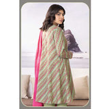 LimeLight Summer 2Pcs Unstitched Suit - Mint, Women, 2Pcs Shalwar Suit, Limelight, Chase Value