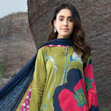 LimeLight Summer 2Pcs Unstitched Suit - Green, Women, 2Pcs Shalwar Suit, Limelight, Chase Value