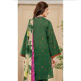 LimeLight Summer 2Pcs Unstitched Suit - Green, Women, 2Pcs Shalwar Suit, Limelight, Chase Value