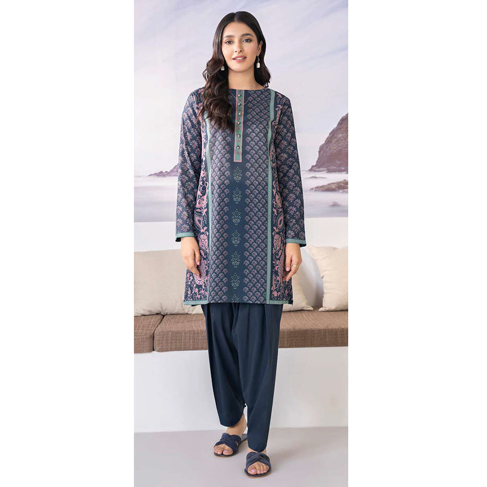 LimeLight Summer 2Pcs Unstitched Suit - Blue, Women, 2Pcs Shalwar Suit, Limelight, Chase Value