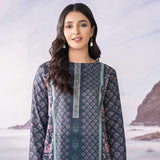 LimeLight Summer 2Pcs Unstitched Suit - Blue, Women, 2Pcs Shalwar Suit, Limelight, Chase Value