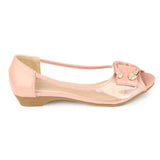Girls Fancy Pumps (H86) - Pink, Kids, Pump, Chase Value, Chase Value