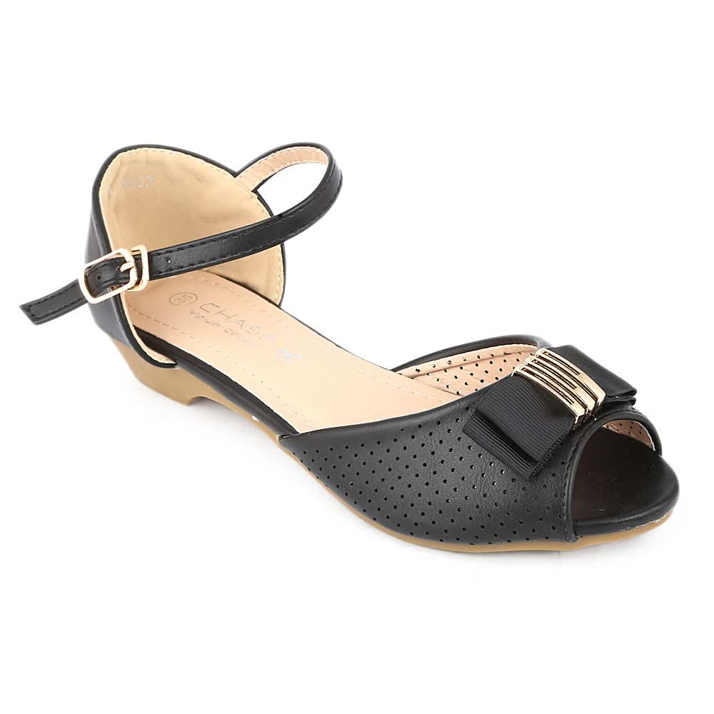 Girls Fancy Pumps (K927) - Black, Kids, Pump, Chase Value, Chase Value