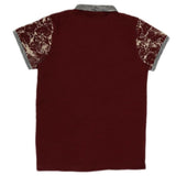 Boys Polo T-Shirt - Maroon, Kids, Boys T-Shirts, Chase Value, Chase Value