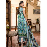 Monsoon Printed Lawn 3 Pcs Unstitched Suit - 4, Women, 3Pcs Shalwar Suit, Al-Zohaib Textiles, Chase Value