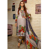 RA LE ROYAL Viscose Jacquard Printed & Embroidered 3 Pcs Un-Stitched Suit - MS-2834, Women, 3Pcs Shalwar Suit, Rana Arts, Chase Value