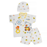 Newborn Unisex Suits 3Pcs - Yellow, Kids, NB Boys Sets And Suits, Chase Value, Chase Value