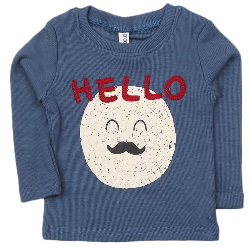 Boys Full Sleeves T-Shirt - Grey, Kids, Boys T-Shirts, Chase Value, Chase Value