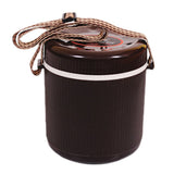 Mac Lunch Box With 2 Bowl - Black, Home & Lifestyle, Storage Boxes, Chase Value, Chase Value