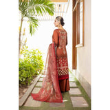 Misha Viscose Embroidered Unstitched 3Pcs Suit - D-1, Women, 3Pcs Shalwar Suit, Schick Creation, Chase Value