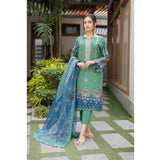 Misha Viscose Embroidered Unstitched 3Pcs Suit - D-3, Women, 3Pcs Shalwar Suit, Schick Creation, Chase Value