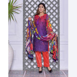 Schick Mushk Chickenkari Boring Lawn Collection 3 Pcs Un-Stitched Suit - 7, Women, 3Pcs Shalwar Suit, MI Creation, Chase Value