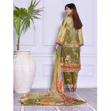 Schick Mushk Chickenkari Boring Lawn Collection 3 Pcs Un-Stitched Suit - 2, Women, 3Pcs Shalwar Suit, MI Creation, Chase Value