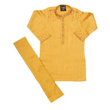 Boys Embroidered Kurta Shalwar Suit - Mustrad, Kids, Boys Shalwar Kameez, Chase Value, Chase Value