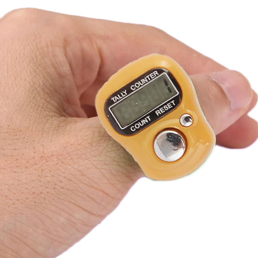 Digital Finger Counter - Mustard, Home & Lifestyle, Accessories, Chase Value, Chase Value