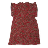 Girls Woven Half Sleeves Top - Maroon, Kids, Tops, Chase Value, Chase Value