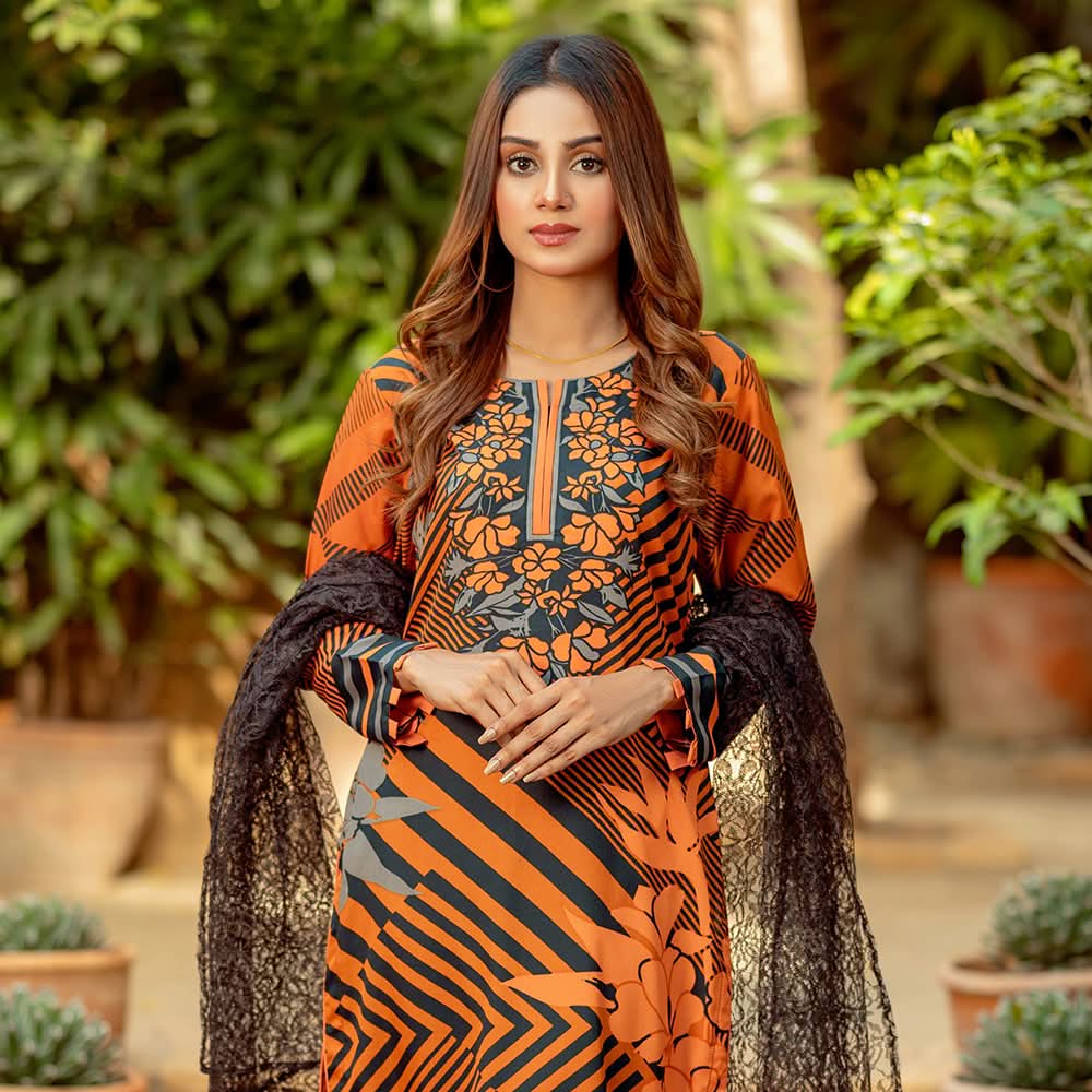 Sunaina Malai Unstitched 3Pcs Suit - 2207, Women, 3Pcs Shalwar Suit, Chase Value, Chase Value