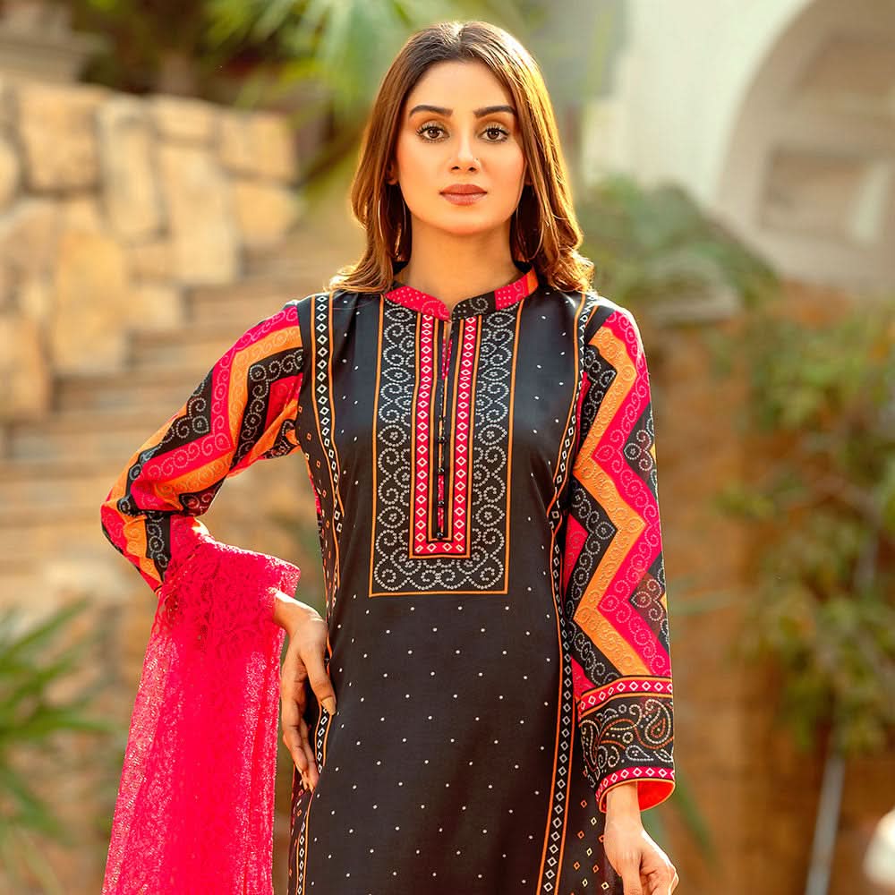 Sunaina Malai Unstitched 3Pcs Suit - 2208, Women, 3Pcs Shalwar Suit, Chase Value, Chase Value